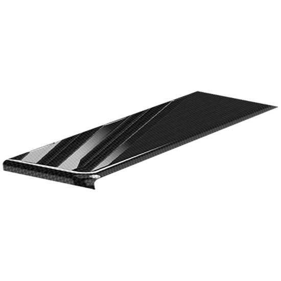 Minimizer Poly Fender Trim Plate - Carbon Fiber - for Min200, MIN300 & MIN318 Fenders