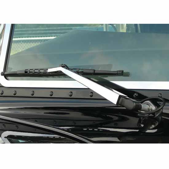Stainless Steel Windshield Wiper Arm Covers For Peterbilt 379 & 389