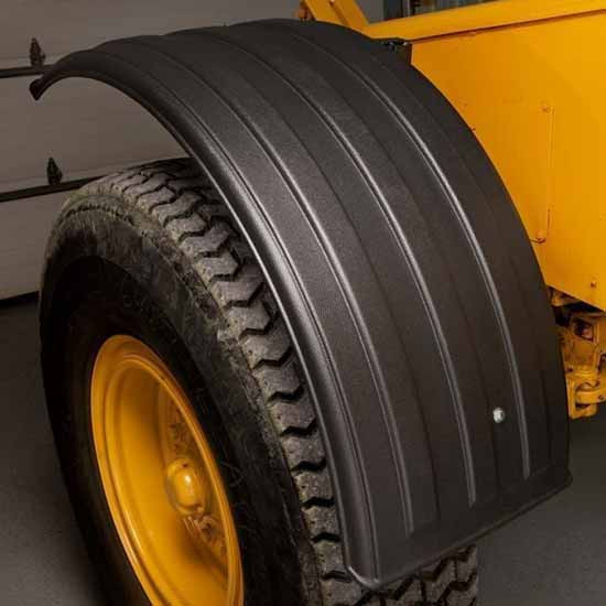 Minimizer Poly Individual Road Grader Fender - Black