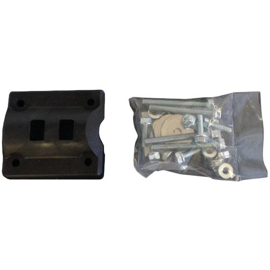 Composite Bracket Backing Block W/ Hardware For Minimizer B100BTPA Mounting Kit