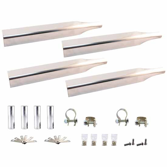 TPHD Stainless Steel Single Axle Fender Mounting Kit