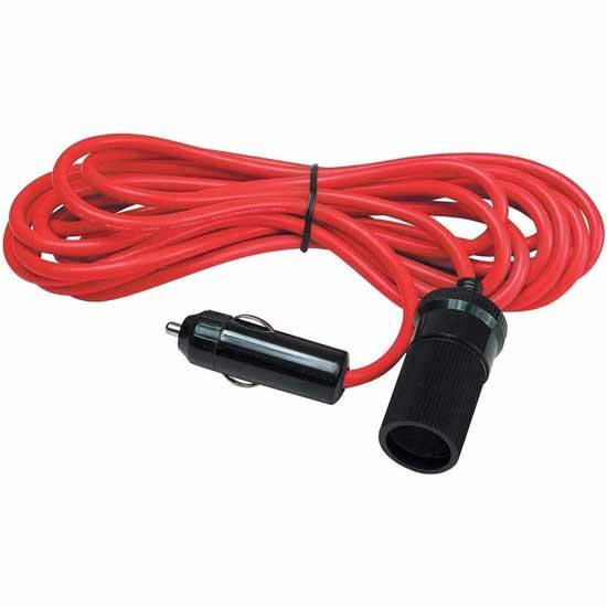 TPHD 12 Volt Cigarette Lighter Socket Extension Cord - 12 Ft Long