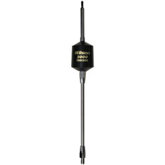 TPHD Black Wilson T2000 Series Mobile CB Trucker Antenna With 10 Inch Shaft
