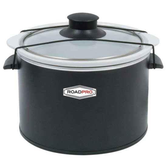 RoadPro12 Volt 1.5 Quart Slow Cooker Black