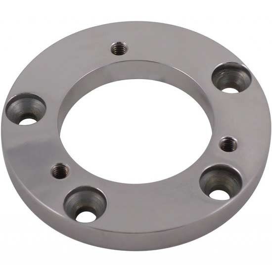 Chrome 3 To 5 Hole Steering Wheel Hub Adapter Ring
