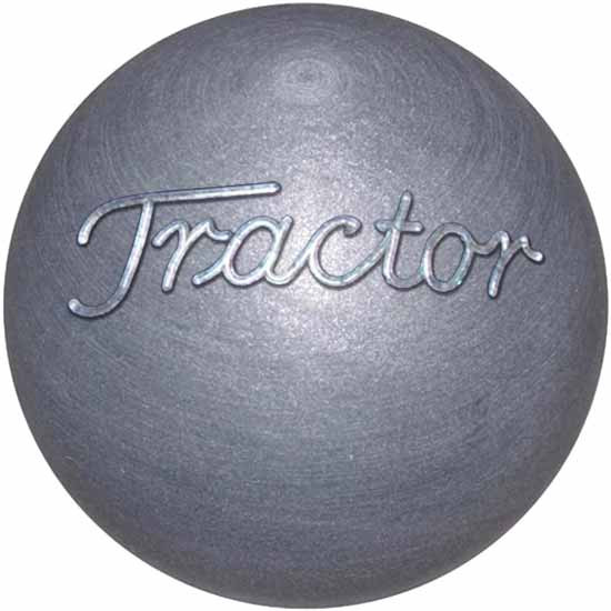 2.125 Inch Carbon Graphite Matte Engraved Tractor Brake Knob- Threaded