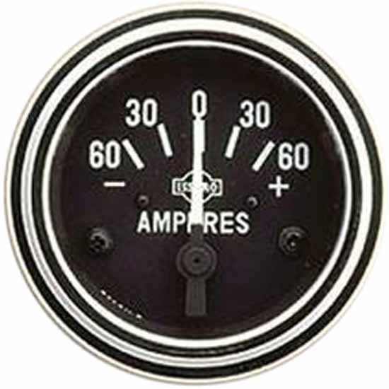 Isspro 2 Inch Chrome Amp Gauge 60-0-60 Scale