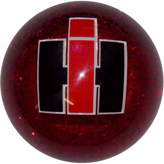 2.125 Inch Red Glitter IH Brake Knob