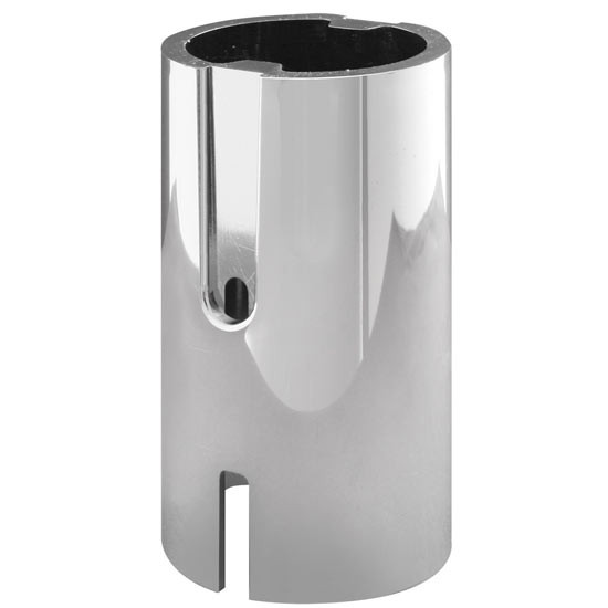 Chrome Plastic Lower Shift Knob Collar For Eaton Fuller Style Knobs With Straight End