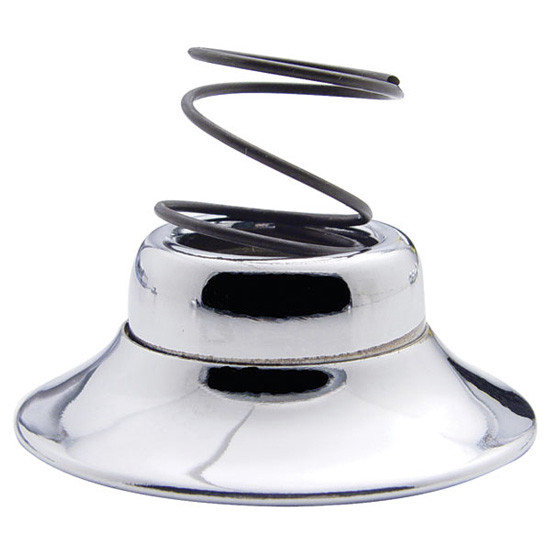Chrome Window Crank Base With Spring For Kenworth
