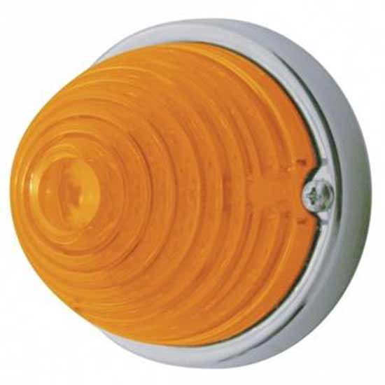17 LED Beehive Flush Mount Kit - Amber LED/ Amber Lens