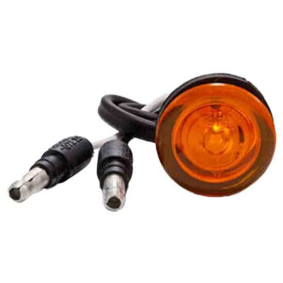 Roadworks Bullseye Light - Amber LED / Amber Lens