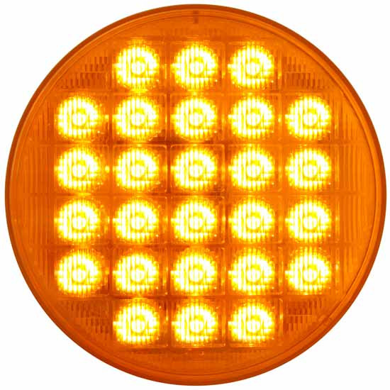 Amber 4 Inch Smart Dynamic Sequential LED Light