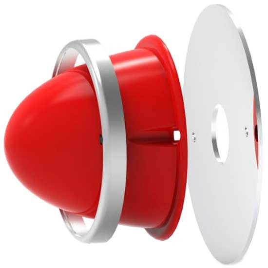 SS Standard Bunk Light Adapter Kit W/ Red Watermelon Lens / Red LED