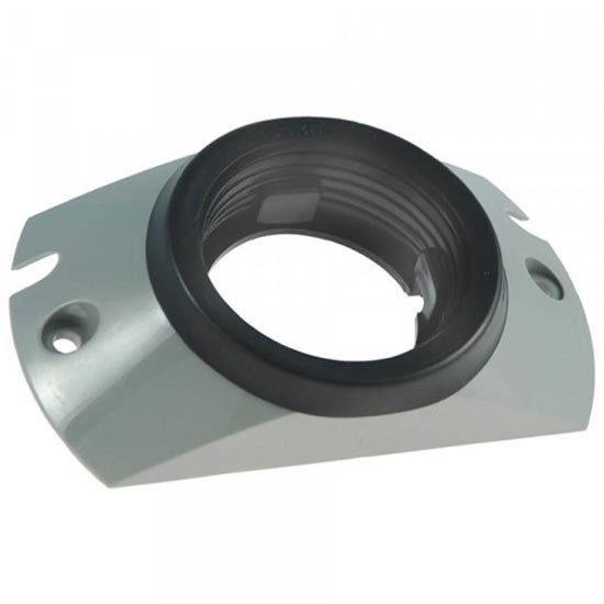 Gray Mounting Bracket W/ Grommet For 2.5 Inch Round Lights By Grote