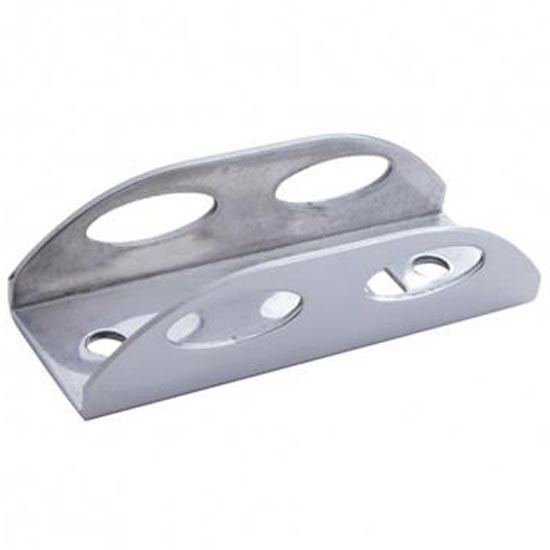 Stainless Steel Rectangular Marker Lens Guard W/ Oval Cutouts