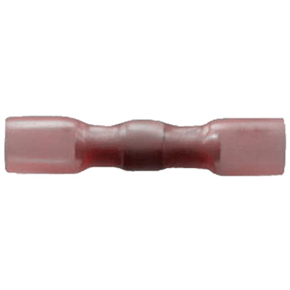 22-18 AWG Red Heat Shrink Butt Connector - 5 PCS 22-18 AWG Red Heat Shrink Butt Connector - 5 PCS