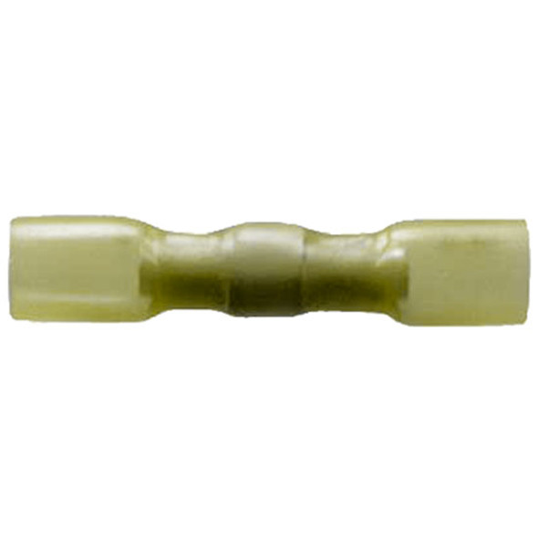 12-10 AWG Yellow Heat Shrink Butt Connector - 4 PCS 12-10 AWG Yellow Heat Shrink Butt Connector - 4 PCS