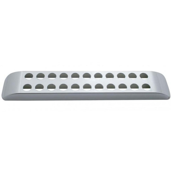 Chrome Plastic Dual Face LED Light Bar Bezel Chrome Plastic Dual Face LED Light Bar Bezel