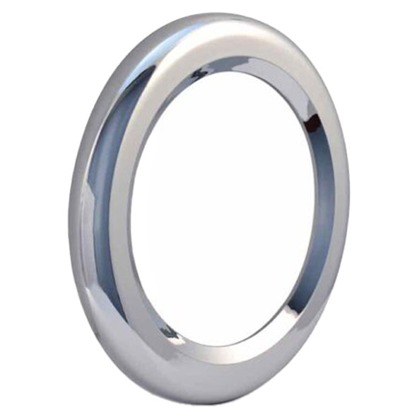 4 Inch Chrome Plastic Bezel - Twist On 4 Inch Chrome Plastic Bezel - Twist On