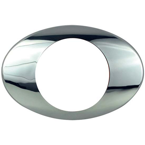 Chrome Steel M3 Millennium Bezel For Oval Light