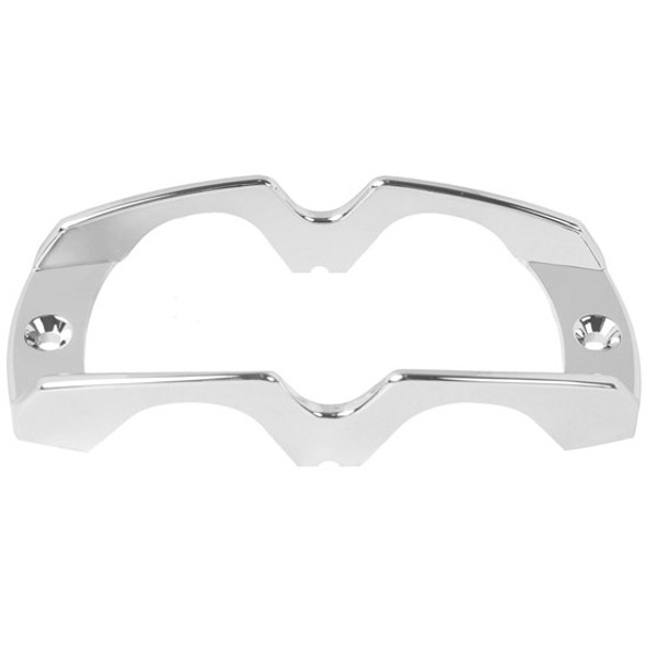 5.5 X 2.25 X 1.125 Inch Chrome Plastic Lens Guard For Double Bubble Or Tiger Eye Marker Lights 5.5 X 2.25 X 1.125 Inch Chrome Plastic Lens Guard For Double Bubble Or Tiger Eye Marker Lights