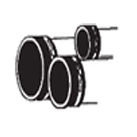 3 Inch Rubber Headlight Cap