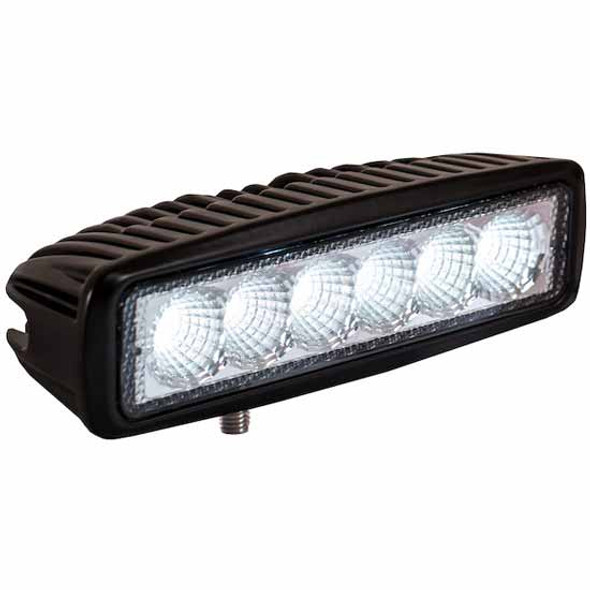 5.5 Inch Rectangular LED Flood Light W/ Stainless Steel Base - 1620 Lumen