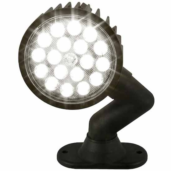 5 Inch Articulating LED Spot Light W/ E-Coated Aluminum Housing - 4500 Lumen