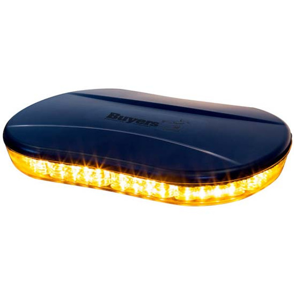 Class 1 Low-Profile Oval Amber LED Mini Light Bar W/ 20 Adjustable Flash Patterns Class 1 Low-Profile Oval Amber LED Mini Light Bar W/ 20 Adjustable Flash Patterns