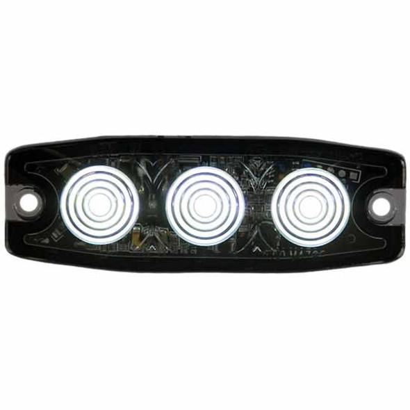 3.5 Inch Ultra Thin Clear LED Strobe Light W/ 12 Flash Patterns 3.5 Inch Ultra Thin Clear LED Strobe Light W/ 12 Flash Patterns