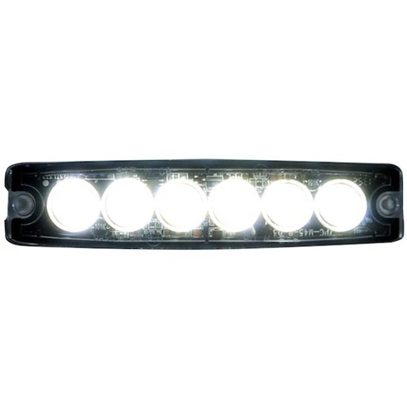 5 Inch Ultra Thin 12V-24V Amber/Clear LED Mini Strobe Light W/ 23 Flash Patterns 5 Inch Ultra Thin 12V-24V Amber/Clear LED Mini Strobe Light W/ 23 Flash Patterns