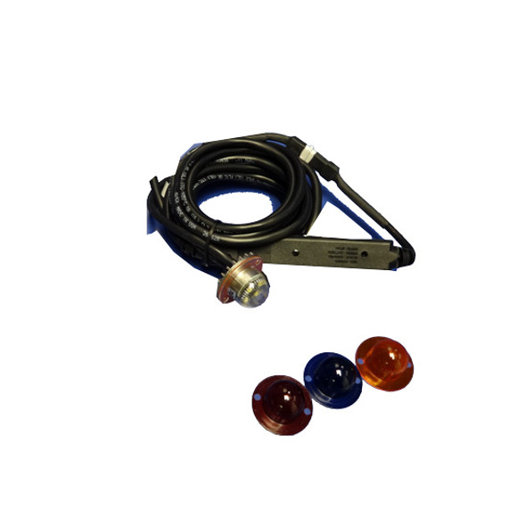 Hide A Star In Line Remote Flashing LED Kit With Spherical Head  -  White LED / Clear Lens Hide A Star In Line Remote Flashing LED Kit With Spherical Head  -  White LED / Clear Lens