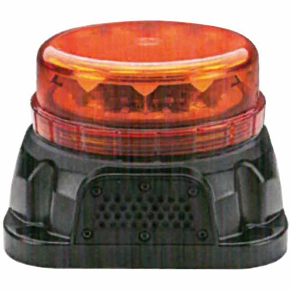 S.A.E. Class 1 Low Profile Amber LED Warning Beacon Light 5.15 Inch Diameter S.A.E. Class 1 Low Profile Amber LED Warning Beacon Light 5.15 Inch Diameter