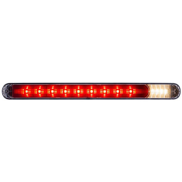 17 Inch Red LED Light Bar W/ 4 White LED Back Up Light 17 Inch Red LED Light Bar W/ 4 White LED Back Up Light