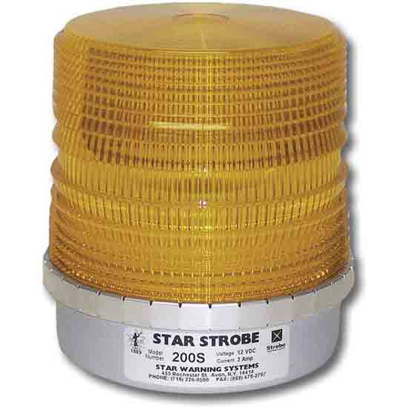 5.5 X 6 Inch Strobe Light Double Flash No Flange - Amber LED / Amber Lens 5.5 X 6 Inch Strobe Light Double Flash No Flange - Amber LED / Amber Lens