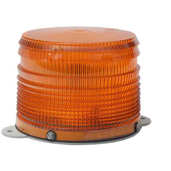 5.5 X 4.5 Inch Beacon Strobe Double Flash Light W/ Short Dome 5.5 X 4.5 Inch Beacon Strobe Double Flash Light W/ Short Dome