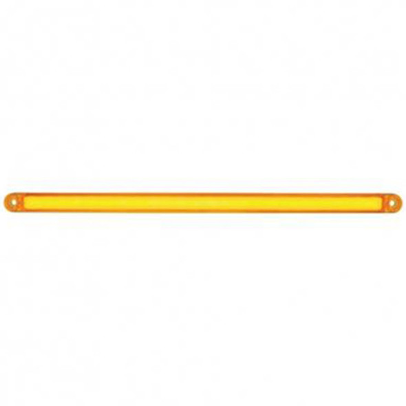 12 Inch 24 LED Dual Function GLO-Light W/ Chrome Bezel Amber LED / Amber Lens 12 Inch 24 LED Dual Function GLO-Light W/ Chrome Bezel Amber LED / Amber Lens