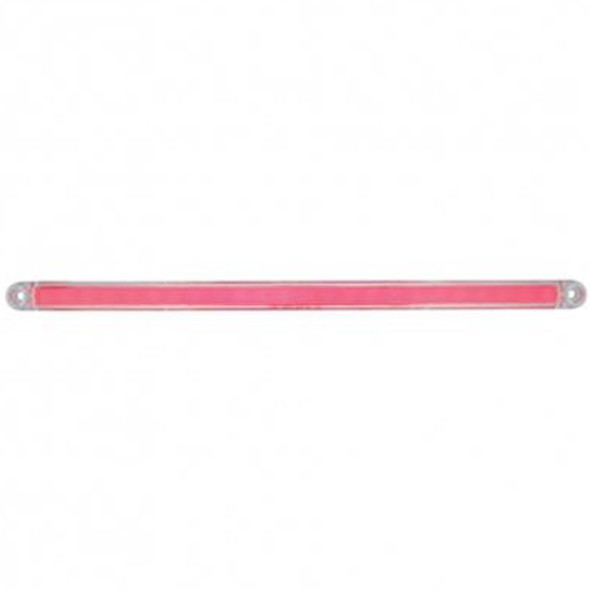 12 Inch 24 LED Dual Function GLO-Light W/ Chrome Bezel - Red Led/ Clear Lens 12 Inch 24 LED Dual Function GLO-Light W/ Chrome Bezel - Red Led/ Clear Lens