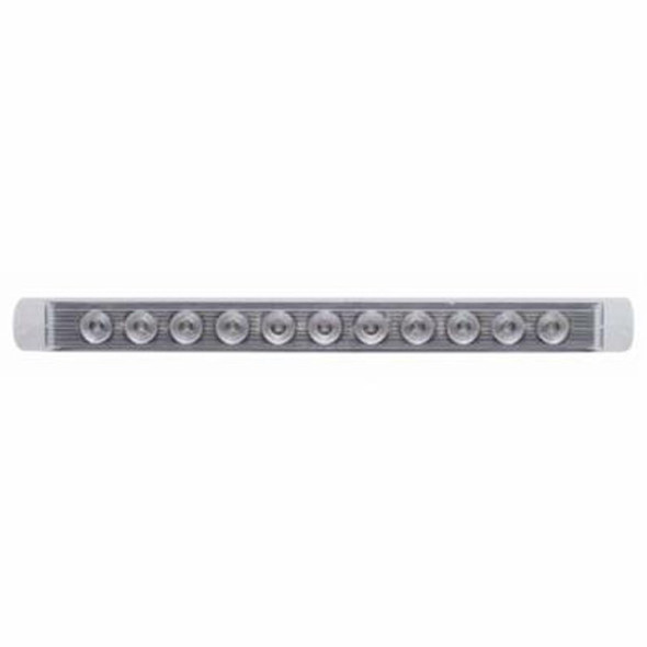 11 LED 17 Inch Turn Signal Light Bar - Amber LED/ Clear Lens 11 LED 17 Inch Turn Signal Light Bar - Amber LED/ Clear Lens