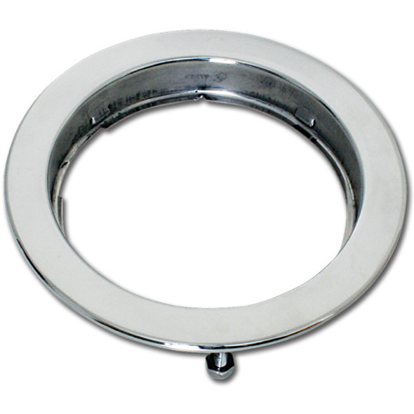 4 Inch Stainless Steel Low Profile Bezel - Flange Mount 4 Inch Stainless Steel Low Profile Bezel - Flange Mount