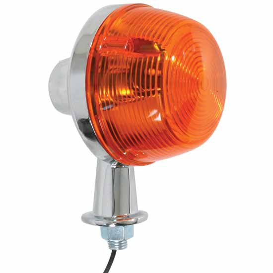 Chrome Die-Cast Honda Pedestal Light W/ 2 1/8 Inch Arm