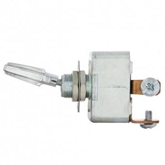 Chrome 50 Amp On-Off Heavy Duty Toggle Switch