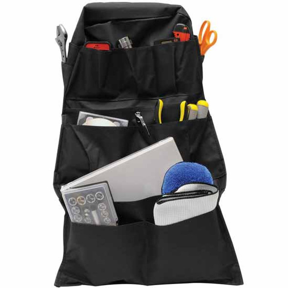 RoadPro RPSB-14BK Black 14 Pocket Seat-Back Organizer RoadPro RPSB-14BK Black 14 Pocket Seat-Back Organizer