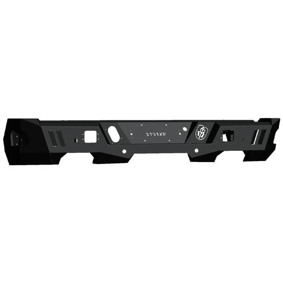 Road Armor Spartan Rear Bumper - Textured Black For Chevrolet Silverado 1500