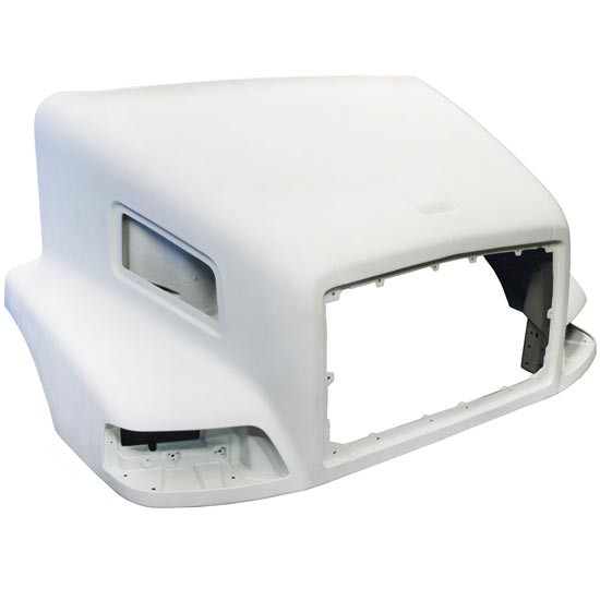 Fiberglass Hood W/ 48 Inch Centerline & Fenders For Volvo VNM GEN 1 Replaces 3188708 And 8083418