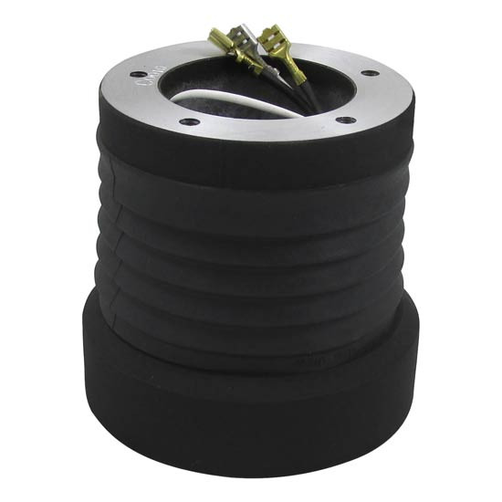Black 5 Bolt Steering Wheel Hub Adapter For Volvo VNL Gen I & Gen II