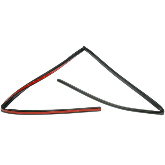 113 Inch Black Rubber Cab Door Weather Strip For Volvo VNL Gen I, Gen II, VN & VNM