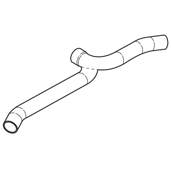 BESTfit 5 Inch ID/OD/OD Steel Exhaust Y-Pipe For Western Star 4964 Heritage