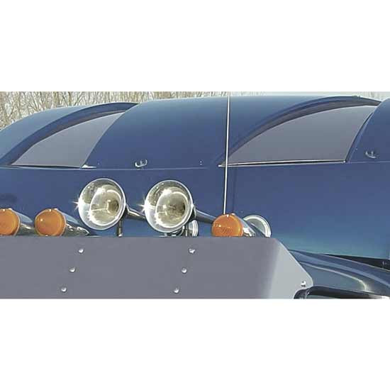 Stainless Steel Sleeper Roof Trim Kit For Western Star 1999 & Newer